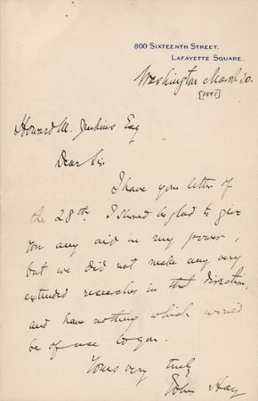 Lot #318 Lincoln: Cabinet and Associates (6) Letters Signed - Image 4