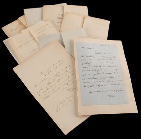 Lot #253 American Politicians (11) Letters Signed - Image 1