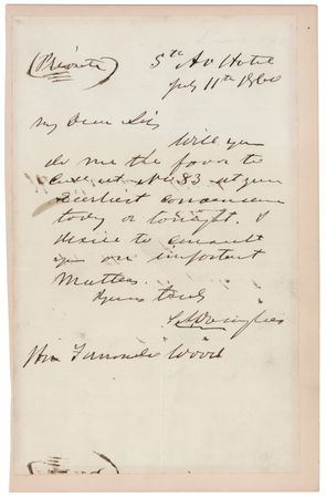 Lot #253 American Politicians (11) Letters Signed - Image 2