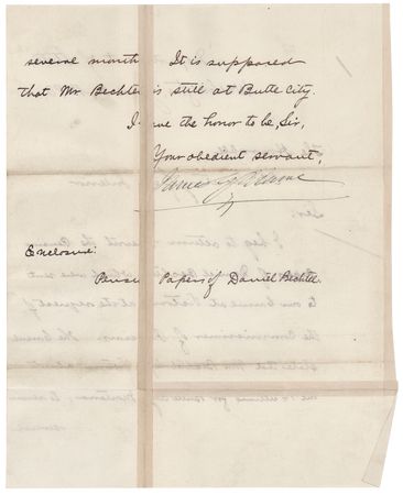 Lot #253 American Politicians (11) Letters Signed - Image 7