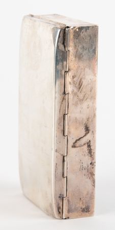 Lot #39 John F. Kennedy 1961 Sterling Silver Inaugural Cigarette Box - From the Estate of Tony Curtis - Image 3