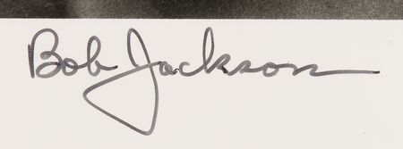 Lot #246 Kennedy Assassination: James Leavelle and Bob Jackson Oversized Signed Photograph, with Dallas Morning News Newspaper - Image 3