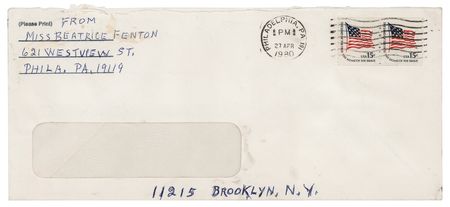 Lot #485 Beatrice Fenton Signature - Image 2