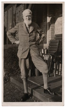 Lot #594 George Bernard Shaw Signed Photograph - Image 2