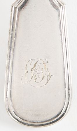Lot #549 Charles Dickens's Personally-Owned Silverware Set from Gad's Hill Place - Image 3