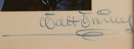 Lot #511 Walt Disney Signed 'Cinderella' Presentation Mat - Image 3