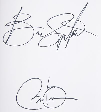Lot #150 Barack Obama and Bruce Springsteen Signed Book - Renegades - Image 2