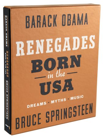 Lot #150 Barack Obama and Bruce Springsteen Signed Book - Renegades - Image 5