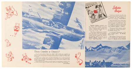Lot #518 Dispatch from Disney's World War II Employee Serviceman Booklet with Rare ‘Pin-Ups’ Poster (1943) - Image 11