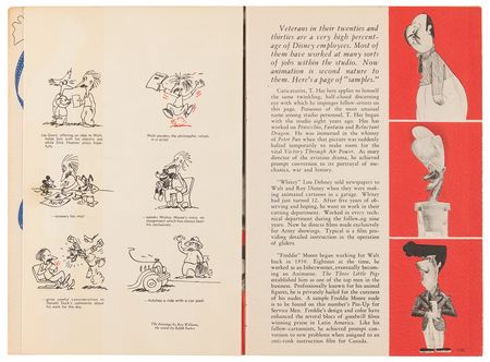 Lot #518 Dispatch from Disney's World War II Employee Serviceman Booklet with Rare ‘Pin-Ups’ Poster (1943) - Image 5