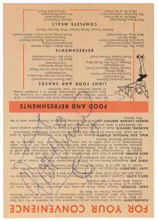 Lot #517 Walt Disney Signed 'Welcome to Disneyland' Brochure - Image 2