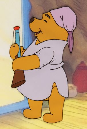 Lot #539 Winnie the Pooh production cel from Winnie the Pooh and the Blustery Day - Image 2