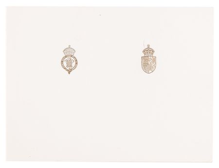 Lot #339 Princess Diana and King Charles III Signed Christmas Card (1987) - Image 2