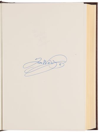 Lot #599 Tom Wolfe Signed Book - The Bonfire of the Vanities - Image 4
