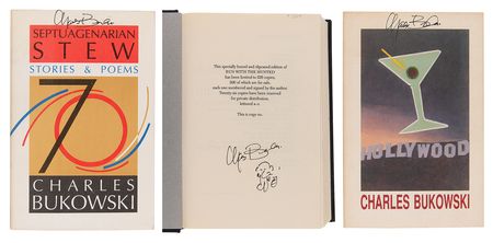 Lot #542 Charles Bukowski Archive of (60+) Autographs, with Letters, Manuscripts, Signed Books, and Rare Ephemera - Image 11
