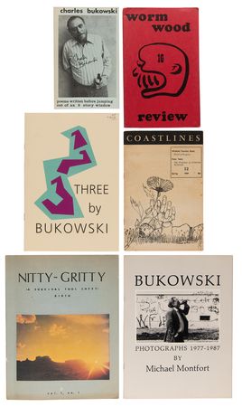 Lot #542 Charles Bukowski Archive of (60+) Autographs, with Letters, Manuscripts, Signed Books, and Rare Ephemera - Image 12