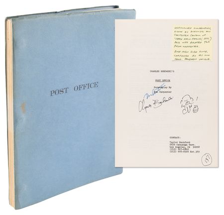 Lot #542 Charles Bukowski Archive of (60+) Autographs, with Letters, Manuscripts, Signed Books, and Rare Ephemera - Image 21