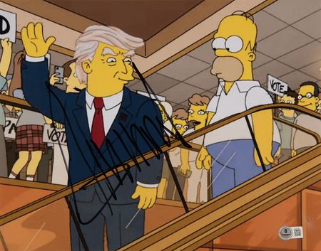 Lot #178 Donald Trump Signed Photograph - Image 1