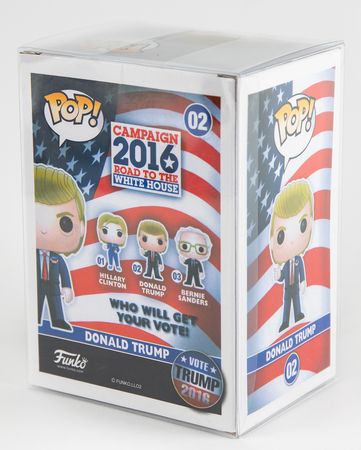 Lot #187 Donald Trump Signed Funko Pop! Figurine - Image 2