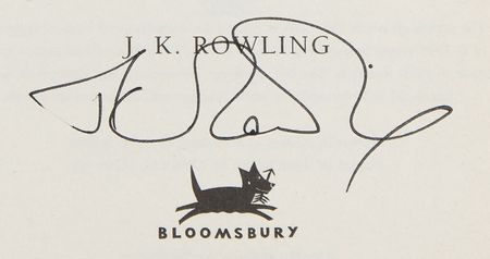 Lot #590 J. K. Rowling Signed Book - Harry Potter and the Deathly Hallows - Image 2