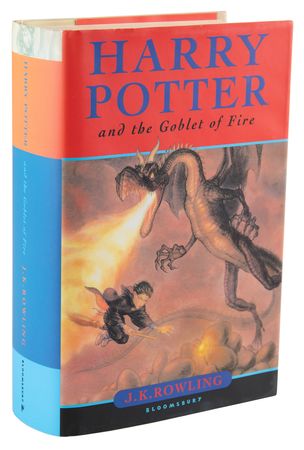 Lot #591 J. K. Rowling Signed Book - Harry Potter and the Goblet of Fire - Image 3