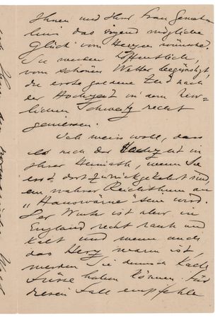 Lot #624 Edvard Grieg Autograph Letter Signed - Image 2