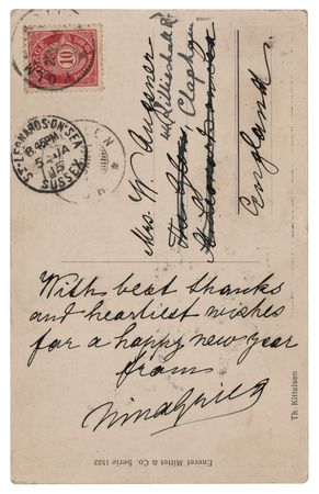 Lot #624 Edvard Grieg Autograph Letter Signed - Image 4
