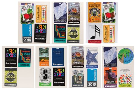 Lot #260 Berkshire Hathaway Group of (27) Shareholder Meeting Passes - Image 2