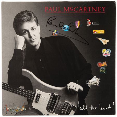 Lot #652 Beatles: Paul McCartney Signed Album - All the Best! - Image 1