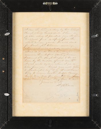 Lot #373 Civil War: Union Officer's Letter from Richmond - 
