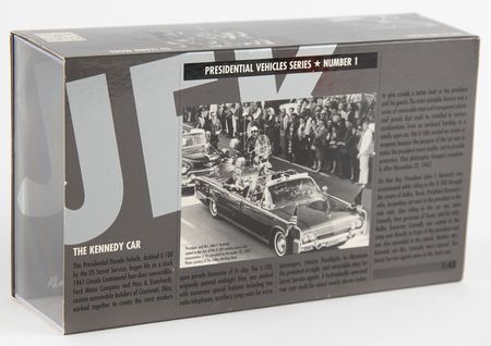 Lot #306 Kennedy Assassination: Clint Hill Signed Model of 'The Kennedy Car' - Image 5