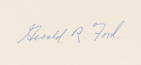 Lot #91 Gerald Ford Signed Book - A Vision for America (Ltd. Ed. #80/100) - Image 2