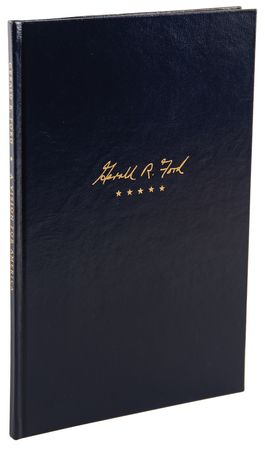 Lot #91 Gerald Ford Signed Book - A Vision for America (Ltd. Ed. #80/100) - Image 3