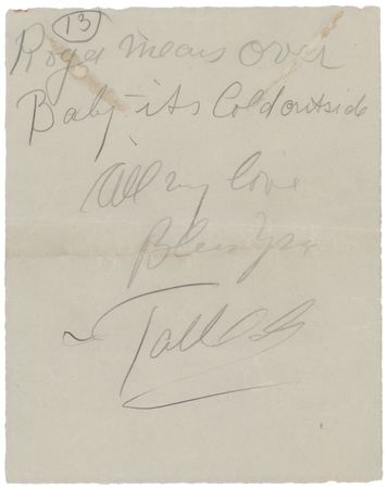 Lot #714 Tallulah Bankhead Lengthy Autograph Letter Signed to James Leo Herlihy - Image 14