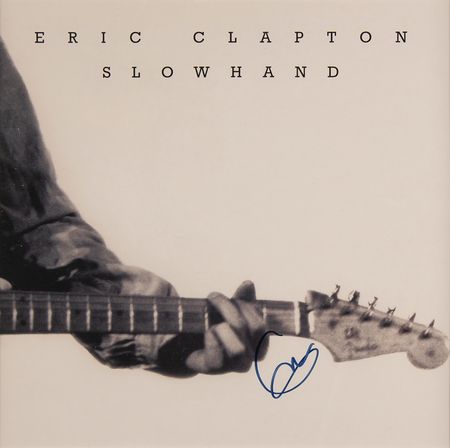 Lot #657 Eric Clapton Signed Album - Slowhand - Image 2