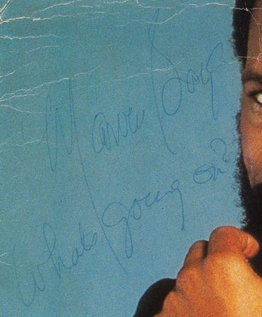 Lot #661 Marvin Gaye Signed 1980 European Tour Program - 