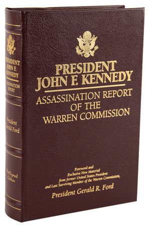 Lot #87 Gerald Ford Signed Book - Assassination Report of the Warren Commission (Ltd. Ed. #893/2948) - Image 3