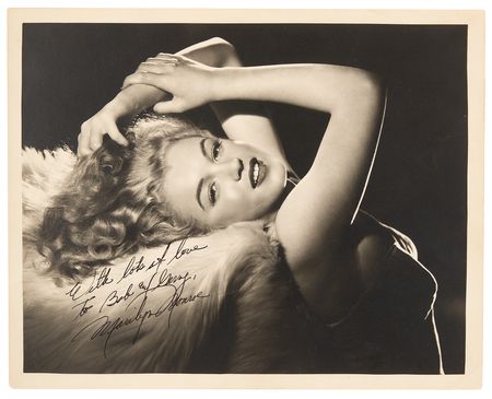 Lot #692 Marilyn Monroe Signed Photograph (Ca. 1949) - Image 1