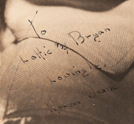 Lot #694 Marilyn Monroe Signed Photograph as 