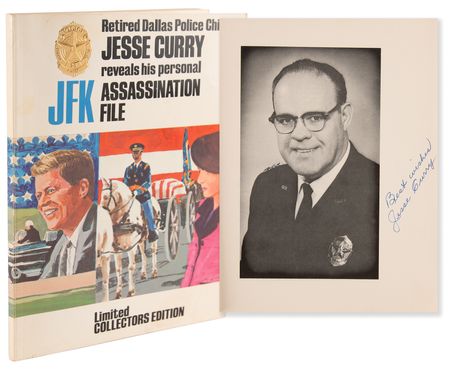 Lot #301 Kennedy Assassination: Jesse Curry Signed Book - Image 1
