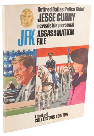 Lot #301 Kennedy Assassination: Jesse Curry Signed Book - Image 3
