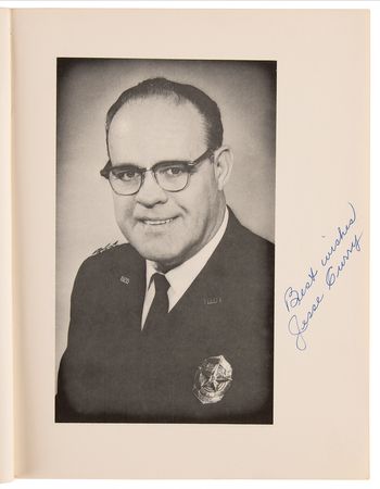 Lot #301 Kennedy Assassination: Jesse Curry Signed Book - Image 4