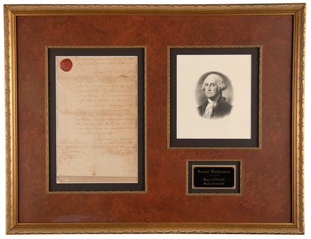 Lot #1 George Washington Document Signed as Commander in Chief of the Continental Army, Three Months After the American Revolutionary War (December 1783) - Image 2