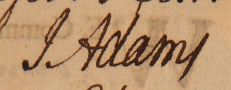 Lot #2 John Adams Autograph Endorsement Signed - Image 3