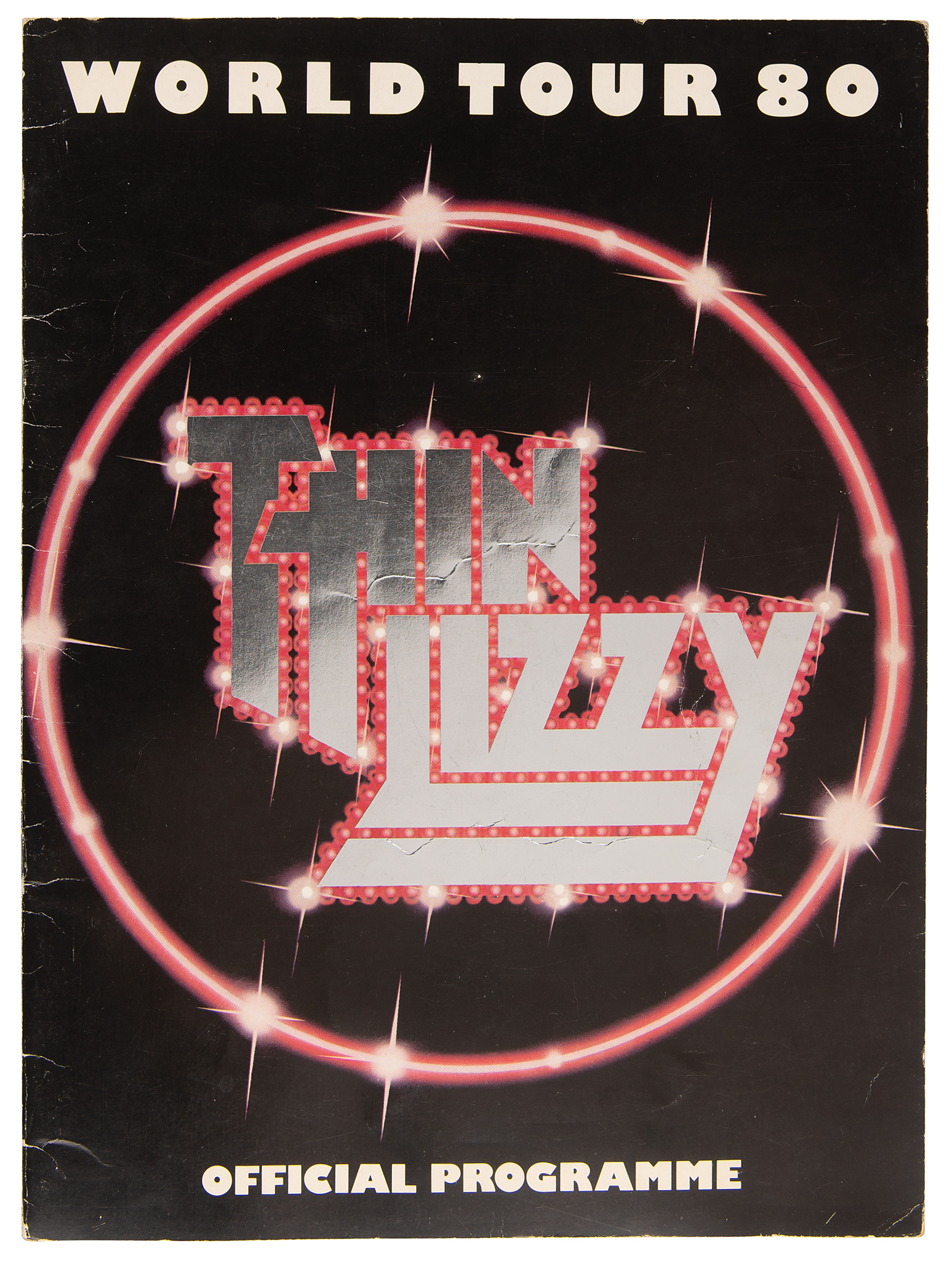 Thin Lizzy Signed 1980 World Tour Program | RR Auction