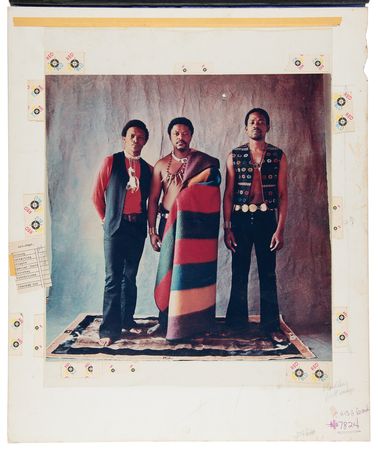 Lot #9292 Hugh Masekela & The Union of South Africa Album Art Cover Proof Photograph by Barry Feinstein - Image 2