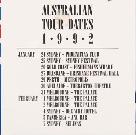 Lot #9471 Nirvana Signed CD Sleeve - Hormoaning: Australian 1992 Tour EP - Image 2