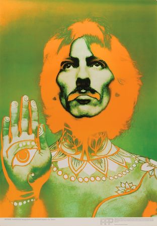 Lot #9020 Beatles: Richard Avedon Complete (5) Stern Magazine Poster Set - Image 3