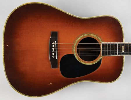 Lot #9196 Bob Neuwirth's 1975 Martin D-41 Acoustic Guitar - Gifted by Bob Dylan and Used on the Rolling Thunder Revue - Image 2