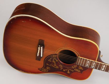 Lot #9195 Bob Neuwirth's 1961 Gibson Hummingbird Acoustic Guitar - Image 8